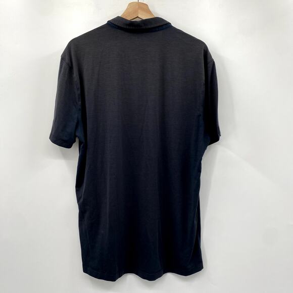 Lululemon L navy blue polo - Picture 3 of 4